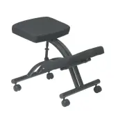 Office Star™ Work Smart Ergonomic Knee Chair, Black