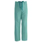 Medline ComfortEase™ Unisex Regular Non-Reversible Drawstring Cargo Scrub Pants, XL, Seaspray