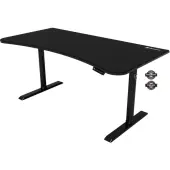 Arozzi Arena Electric 63""W Adjustable Height Standing Desk, Black
