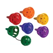 Champion Sports Catch-A-Ball Cups, Assorted Colors, Set Of 6 Cups