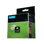 DYMO® LabelWriter Address Labels, 30320, 1"" Core, 1.13"" x 3.5"", White, 260 Per Roll, Box Of 2 Rolls