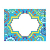 Barker Creek Self-Adhesive Name Badge Labels, 3 1/2"" x 2 3/4"", Moroccan, Pack Of 45