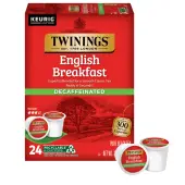 Twinings® English Breakfast Decaf Tea, Keurig® K-Cup® Pods, 24/Box