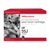 Office Depot® Remanufactured Black Extra-High Yield Toner Cartridge Replacement For HP 55A, CE255A, OD55EHY