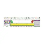 North Star Teacher Resources Primary Desk Plates, 19"" x 5"", Modern Manuscript, Pre-K - Grade 8, 36 Plates Per Pack, Set Of 3 Packs