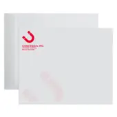 Gummed Seal, White Wove Open End Catalog Mailing Envelopes, 1-Color, Custom 10"" x 13"", Box Of 500