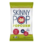 Skinny Pop Popcorn, 1 Oz, Carton Of 12 Bags