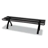 Universal® Mesh Off-Desk Shelf, 7""H x 26 1/8""W x 7""D, Black