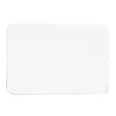 Maco® Name Badges, Plain White, Pack Of 100