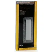 Medline Sterile Border Gauze Pads, 4"" x 10"", White, Box Of 15 Pads