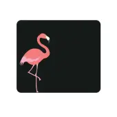 OTM Essentials Mouse Pad, Flamingo, 10"" x 9.13"", Black, V1BM-CRIT-01