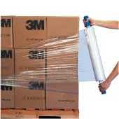 GoodWrappers® Stretch Film, Economy Cast Film, 80 Gauge, 20"" x 1000', Clear, Pack Of 4