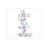 OTM Essentials Mouse Pad, Fruit Loop, 10"" x 9.13"", White, PV1WM-QTE-03
