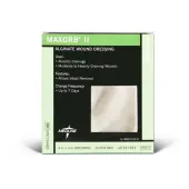 Medline Maxorb II Alginate Dressings, 4"" x 4"", Tan, Pack Of 10