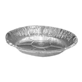 HFA Foil Pie Pans, 9"" x 1 1/4"", Silver Carton Of 500