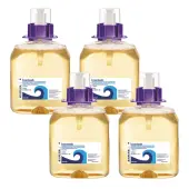 Boardwalk® Foam Antibacterial Handwash, Fresh Fruit Scent, 1,250 mL Refill, 4/CT
