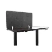 Lumeah Desk Screen Cubicle Panel And Office Partition Privacy Screen, 23-1/2""H x 47""W x 1""D, Ash