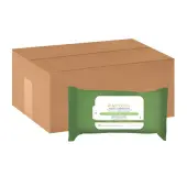 Aloetouch® SELECT Premium Spunlace Personal Cleansing Wipes, Scented, 8"" x 12"", White, 48 Per Pack, Case Of 12 Packs