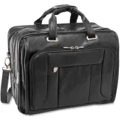 McKleinUSA West Town S Series Checkpoint-Friendly Wheeled Laptop Case, 17"" x 9.5"" x 13"", Black