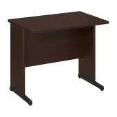 Bush Business Furniture Components Elite C Leg Desk 36""W x 24""D, Mocha Cherry, Standard Delivery