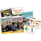 Teacher Created Materials iCivics: Community & Social Awareness 5-Book Set & Game Cards, Grade K