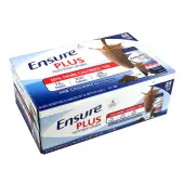 Ensure PLUS Milk Chocolate Nutrition Shake, 8 Fl Oz, Pack Of 24 Bottles