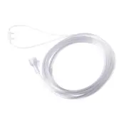 Medline SuperSoft Cannulas, Adult, 7', Clear, Pack Of 50