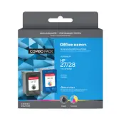 Office Depot® Brand Remanufactured Black And Tri-Color Ink Cartridge Replacement For HP 27, 28, Pack Of 2, OM96284