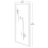 Bush Pro Panel, 30"" x 66"", Gray