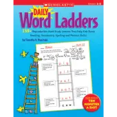 Scholastic Daily Word Ladders: Grades 1-2, 176 Pages (88 Sheets)