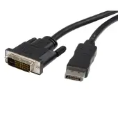 StarTech.com 6ft (1.8m) DisplayPort to DVI Cable, DisplayPort to DVI Adapter Cable, DP to DVI-D Converter, Replaced by DP2DVI2MM6 - DP2DVIMM6