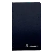Adams® Record Ledger, 12 1/4"" x 7 1/2"", 300 Pages, Navy