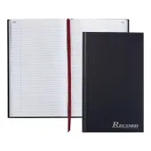 Adams® Record Ledger, 12 1/4"" x 7 1/2"", 300 Pages, Navy