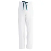 Medline ComfortEase™ Unisex Reversible Drawstring Scrub Pants, 3X, White