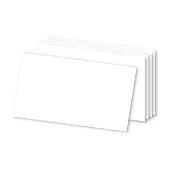 Office Depot® Brand Blank Index Cards, 3"" x 5"", White, Pack Of 500