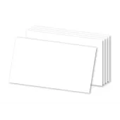 Office Depot® Brand Blank Index Cards, 3"" x 5"", White, Pack Of 500