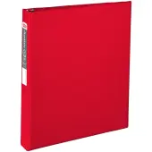 Office Depot® Brand Durable Reference 3-Ring Binder, 1"" Round Rings, Red