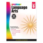 Carson-Dellosa Spectrum Language Arts Workbook, Grade 6