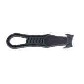 Garvey Klever Kutter Box Cutter Knives Safety Cutter, Plastic, 4"" Length, Black Pack Of 5