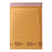 Sealed Air Self-Seal Bubble Mailers, 8 1/2"" x 12"", Kraft, Case Of 100
