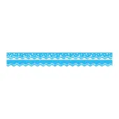 Barker Creek Scalloped-Edge Double-Sided Borders, 2 1/4"" x 36"", Pool Blue, Pack Of 13