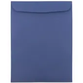 JAM Paper® Open-End 9"" x 12"" Catalog Envelopes, Gummed Closure #10 1/2, Presidential Blue, Pack Of 25