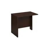 Bush Business Furniture Series C Components Return Bridge, 36""W, Mocha Cherry, Standard Delivery