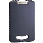 Officemate® OIC Tablet Clipboard Case, 16 1/10""H x 10 1/5""W x 1 3/10""D, Charcoal
