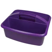 Romanoff Products Large Utility Caddy, 6 3/4""H x 11 1/4""W x 12 3/4""D, Purple, Pack Of 3