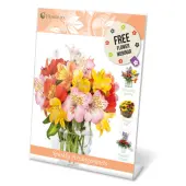 Office Depot® Brand Slanted Sign Holder, Vertical, 7 3/16""H x 5 1/16""W, Clear