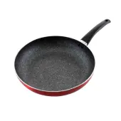 Oster Merrion Aluminum Frying Pan, 12"", Red
