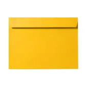 LUX Booklet 6"" x 9"" Envelopes, Gummed Seal, Sunflower Yellow, Pack Of 500