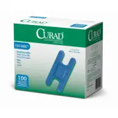 CURAD® Food Service Adhesive Bandages, 1 1/2"" x 3"", Blue, Pack Of 1,200