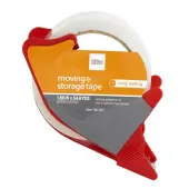 Office Depot® Brand Moving & Storage Packing Tape With Dispenser, 1.89"" x 54.6 Yd., Crystal Clear